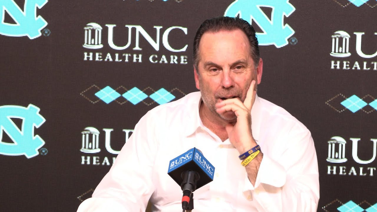 @NDMBB | Post Game Press Conference at North Carolina 2018