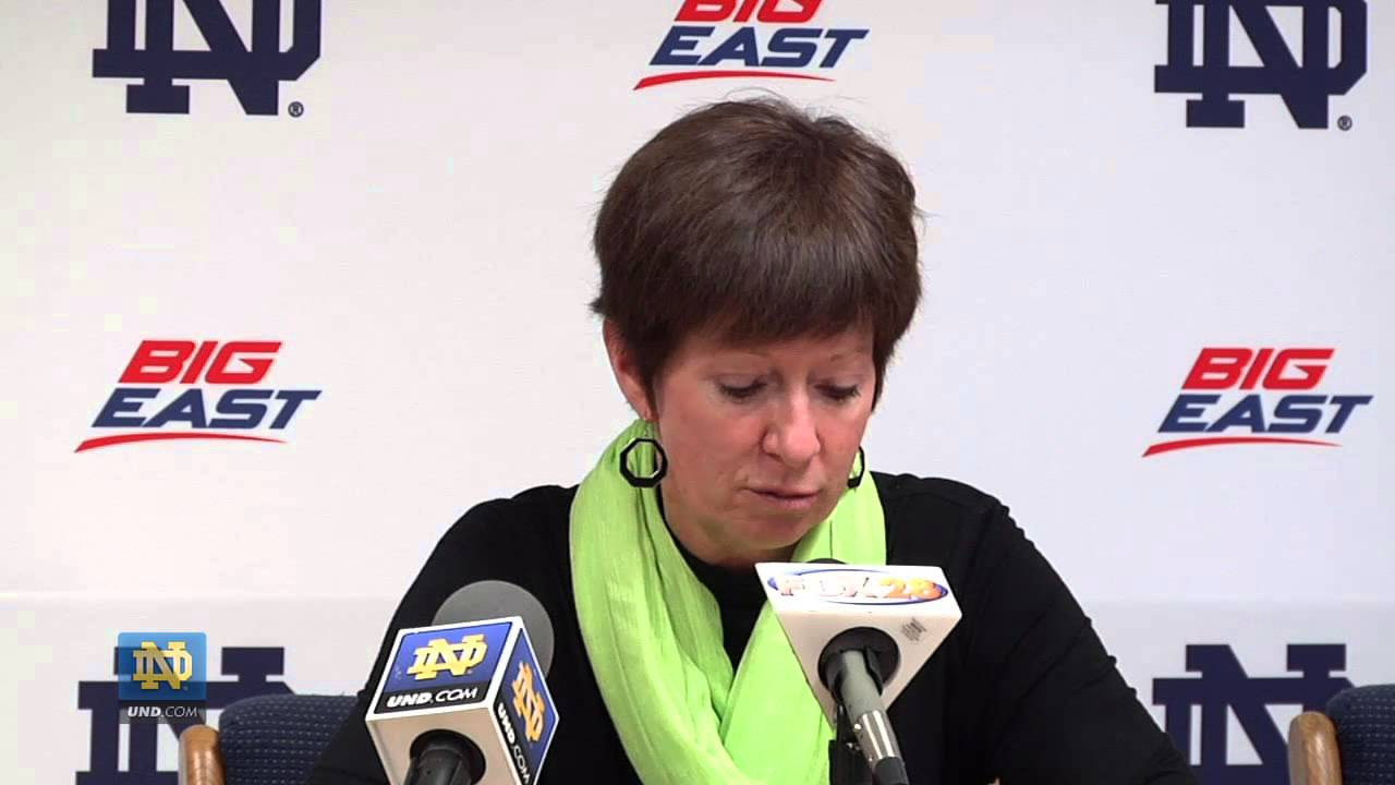 ND Women's Basketball - St. Francis Postgame