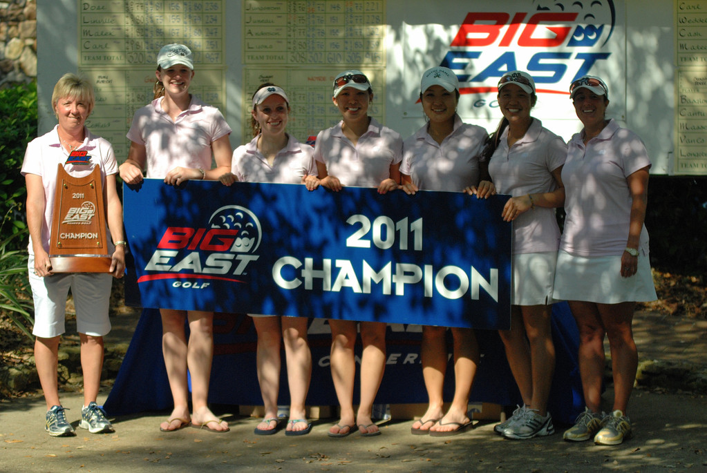 Women's Golf wins the BIG EAST Championship