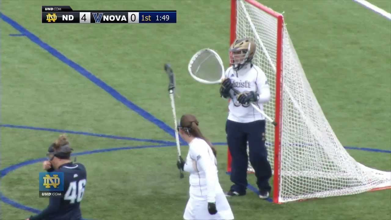 #7 Notre Dame Defeats Villanova 14-2 - Women's Lacrose
