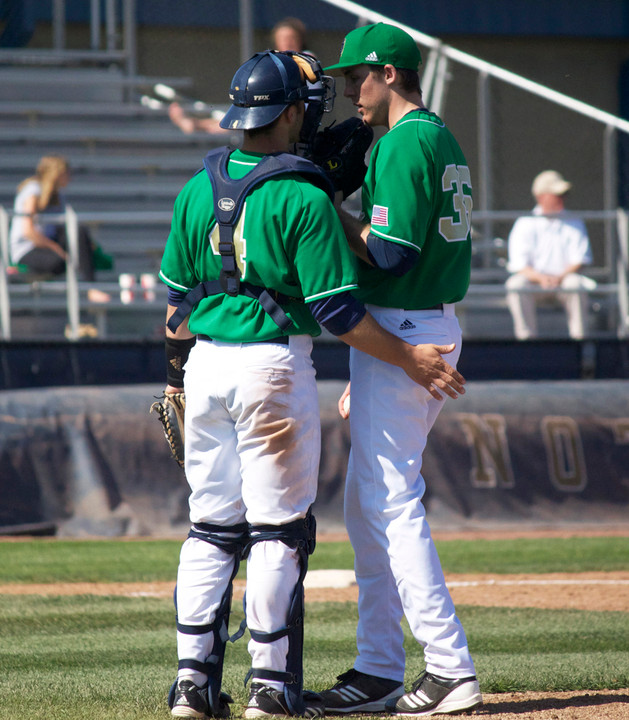 Catcher Joe Hudson and RHP Pat Connaughton