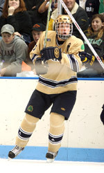 Senior left wing Mike Walsh will participate in the NCAA Hockey Skills Competion at the Frozen Four this Friday, April 7 in Milwaukee, Wis.