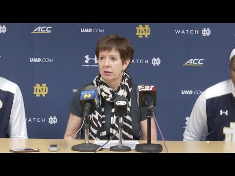 Muffet McGraw Post-Game Press Conference - Washington