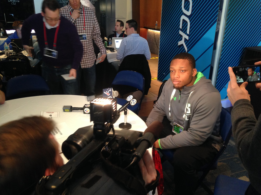 Notre Dame at NFL Combine