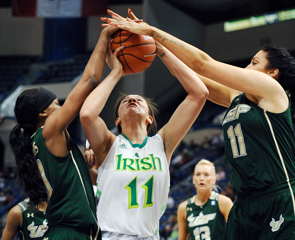No. 2 Notre Dame Advances to BIG EAST Semifinal (AP)