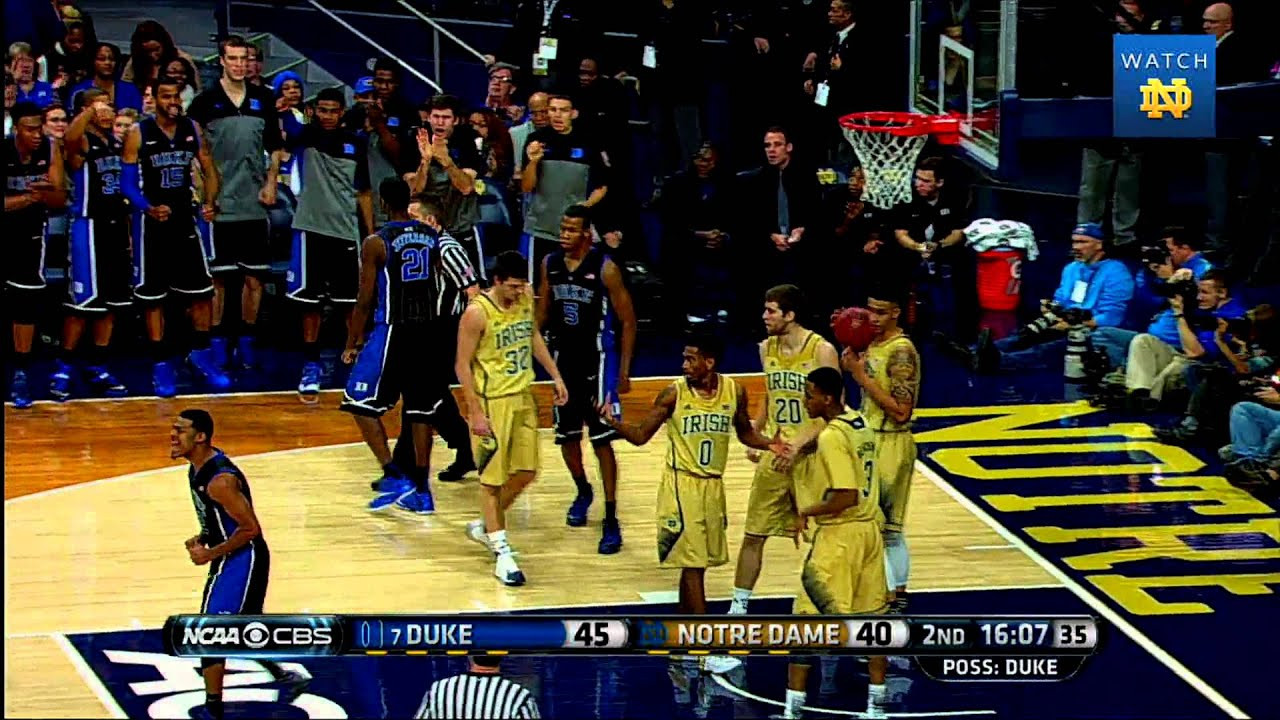 Irish 79, Blue Devils 77 - Notre Dame Men's Basketball