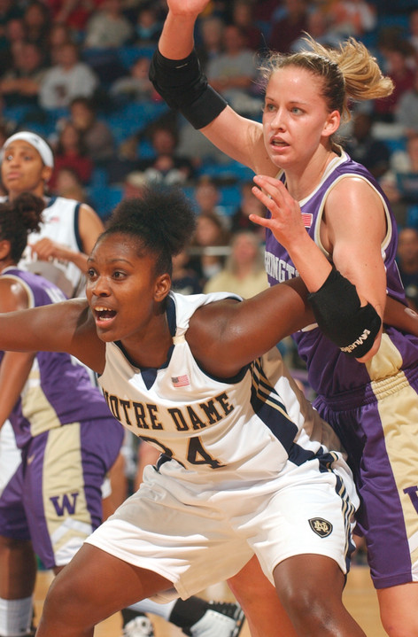 Crystal Erwin and the Irish take on Villanova this Sunday.