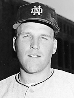 Chuck Lennon, who earned baseball monograms in 1961 and '62 and served as an Irish assistant coach from 1963-66, will be honored prior to the start of the game.