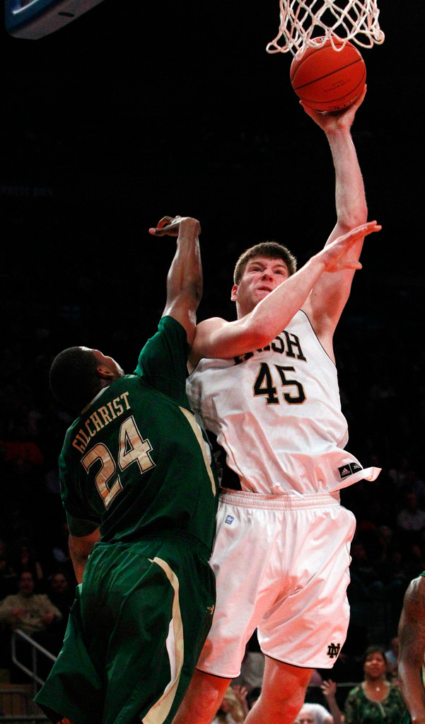 No. 23 Notre Dame Edges USF in OT, 57-53 (AP)