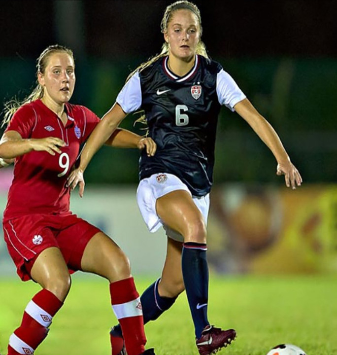 United States youth national team veteran Natalie Jacobs was one of four players to sign National Letters of Intent with Notre Dame on Wednesday