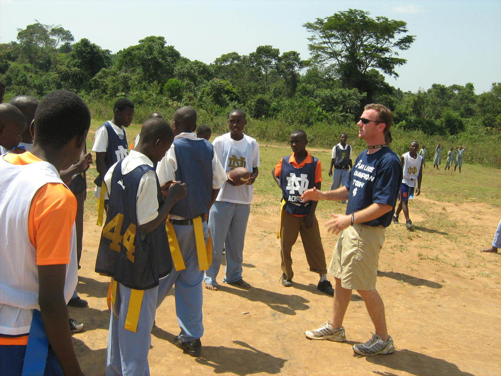 Monogram Winners Teach Ugandan Children To "Play Like A Champion Today"