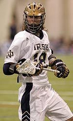 Senior co-captain Drew Peters and the Fighting Irish will embark on their 14-game regular season schedule by hosting Penn State on Sunday.