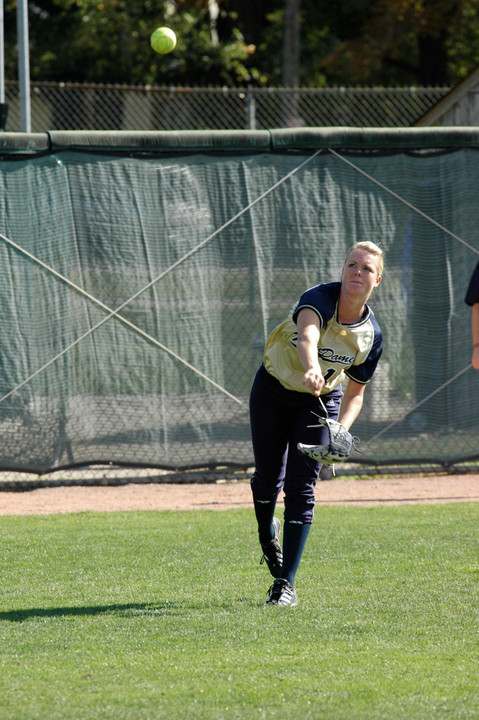 Junior Ashley Ellis scored the game-winning run for the Irish against North Florida on Friday.