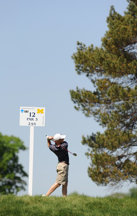 Paul McNamara and teammate Cory Sciupider are tied for sixth place after day two of the BIG EAST Championship
