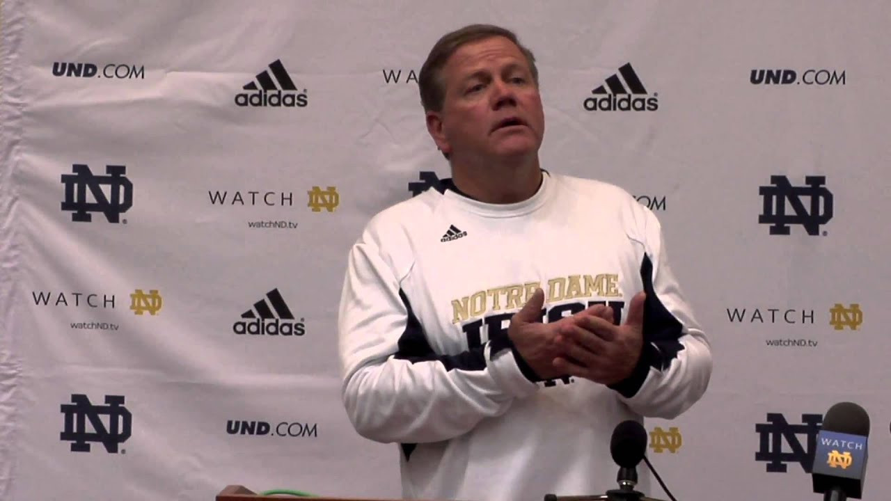 Coach Kelly Media Session - Nov. 21, 2013