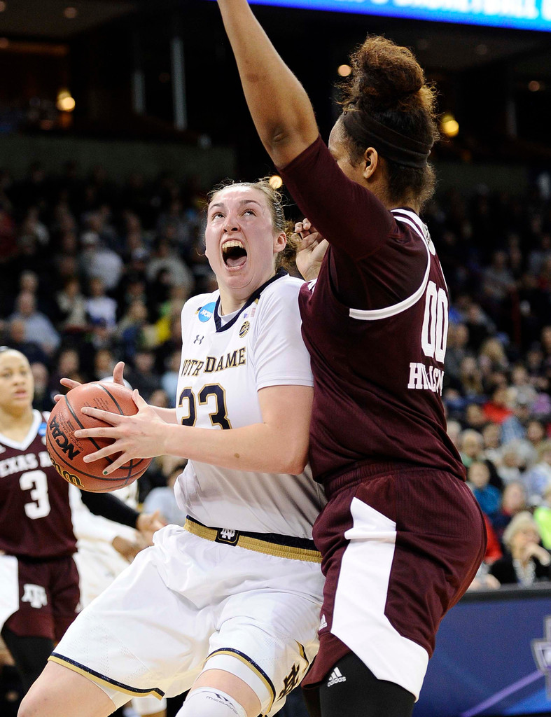 NCAA Sweet 16: ND WBB vs. Texas A&M (USATSI)
