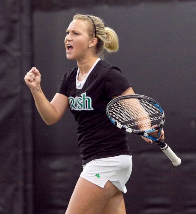 Kelcy Tefft returns to the school where she played her collegiate tennis to serve as assistant coach.