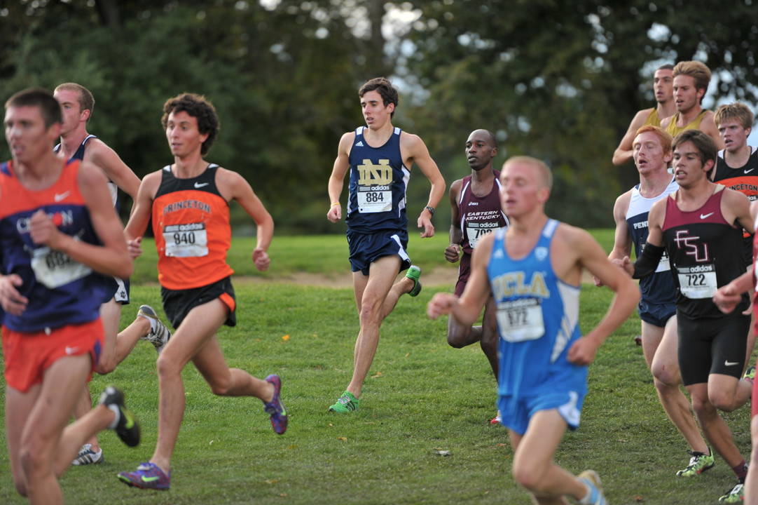 Senior co-captain Jeremy Rae leads the Irish into the upcoming 2012 cross country season.