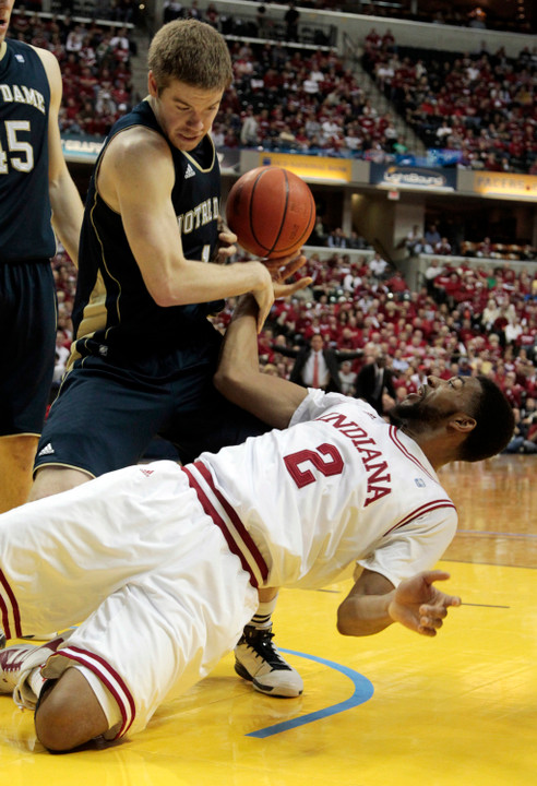 After facing Indiana in last year's inaugural Crossroads Classic, sixth-year senior forward Scott Martin and Notre Dame will take on Purdue in the second installment of the in-state doubleheader on Dec. 15, 2012, at Bankers Life Fieldhouse in Indianapolis.