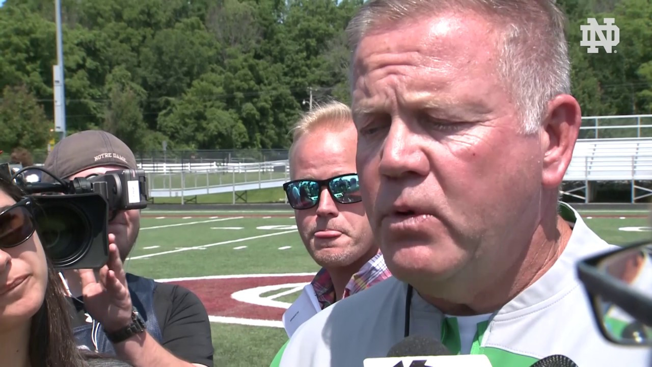 Brian Kelly Post-Practice Presser: August 5, 2017