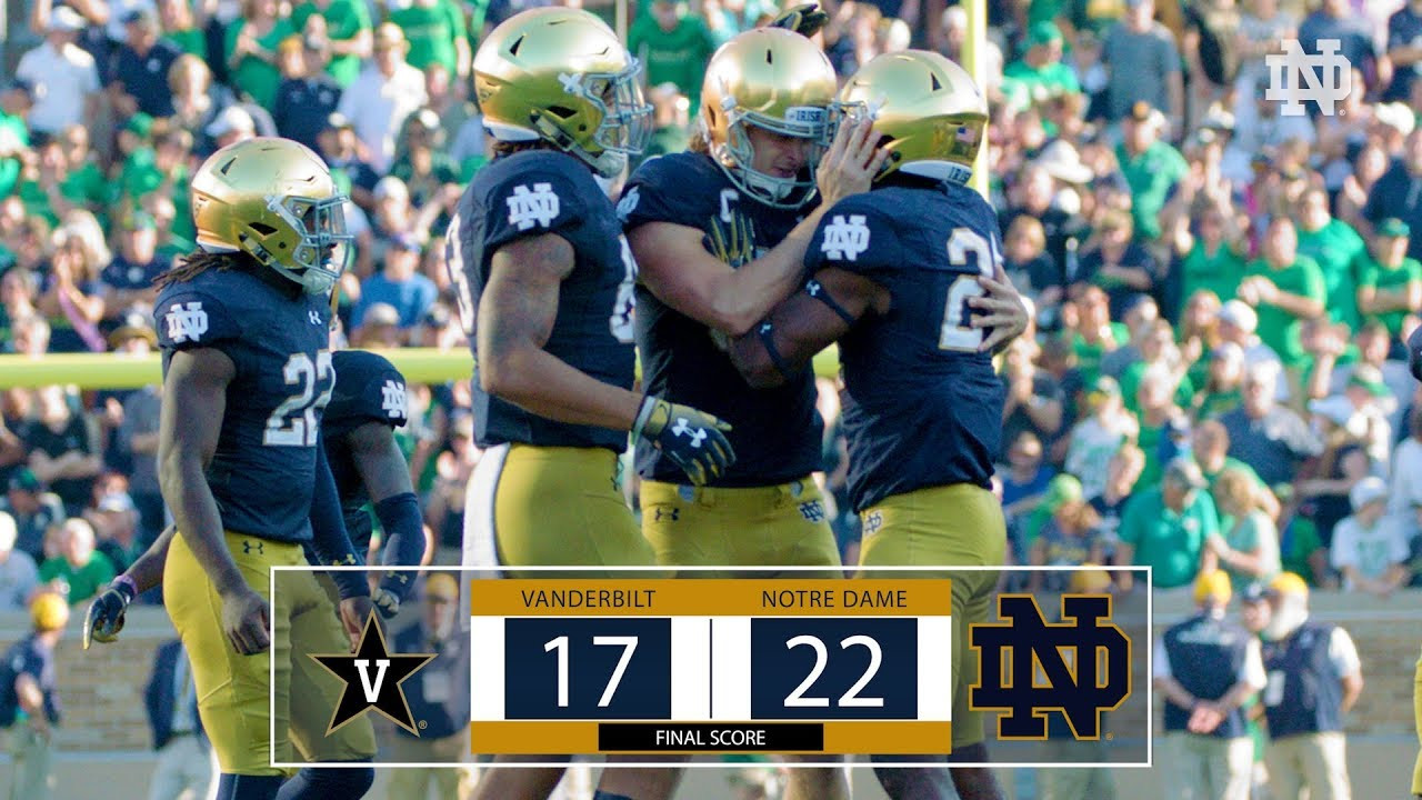 Top Plays | @NDFootball vs. Vanderbilt (2018)