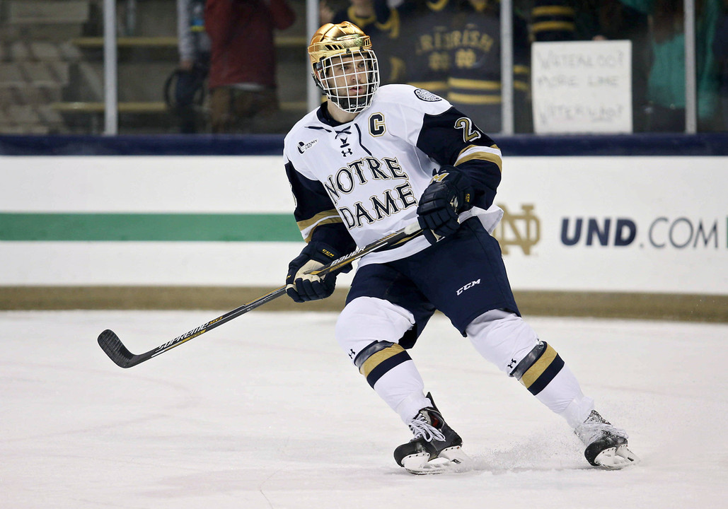 Steven Fogarty is looking forward to facing Western Michigan this weekend.