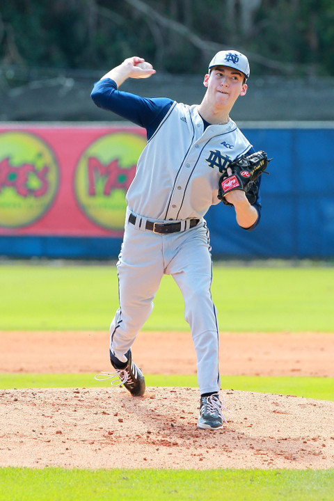Senior Sean Fitzgerald gets the nod in game one against Virginia Tech Friday night.