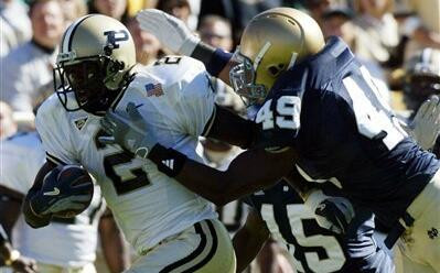 Derek Curry brings down Taylor Stubblefield during the first quarter.