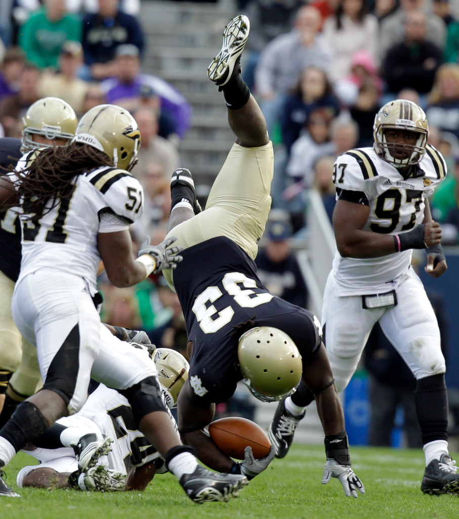 Irish Fly By Western Michigan, 44-20 (AP)