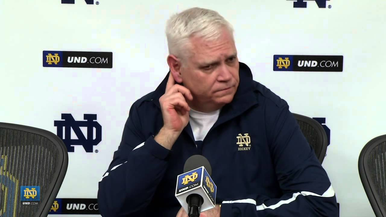 Coach Jackson NCAA Selection - Notre Dame Hockey