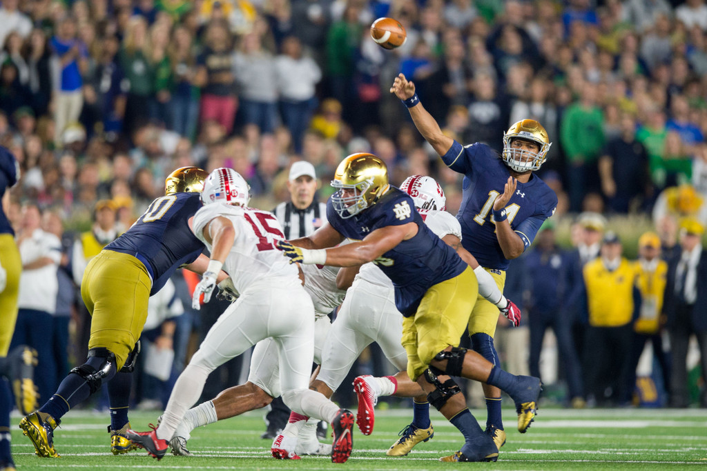 Notre Dame 10, Stanford 17