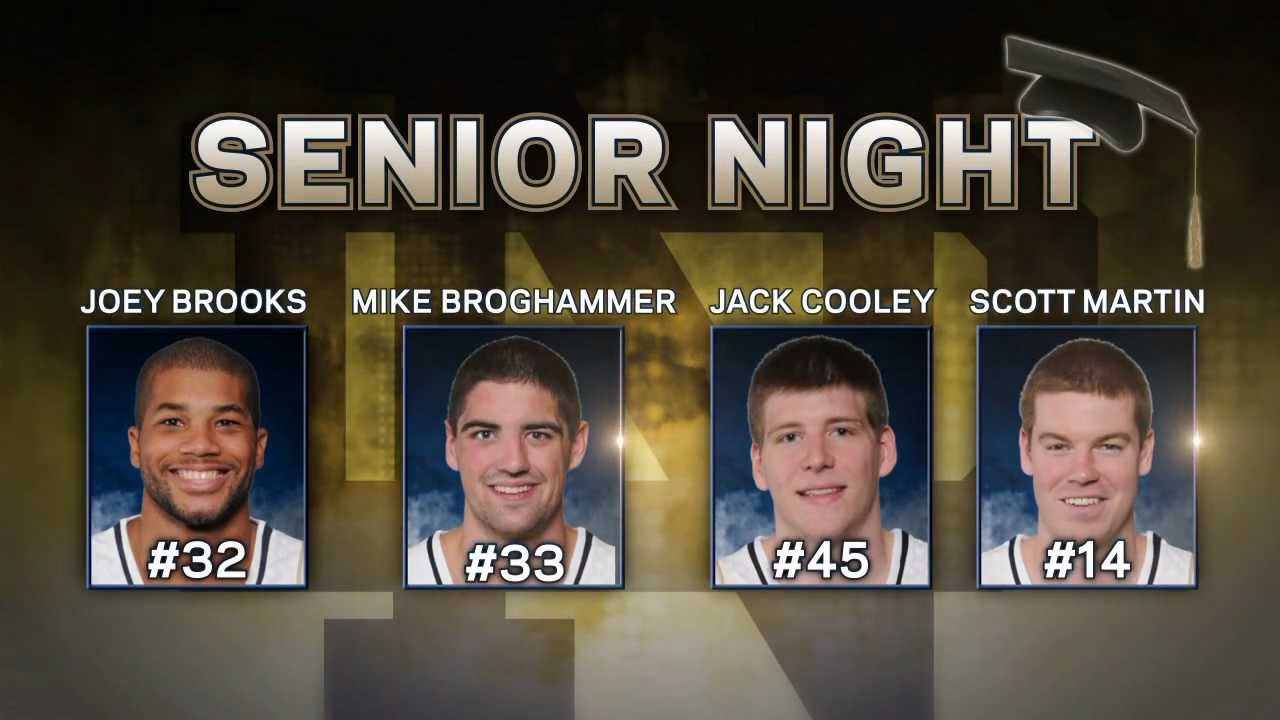 Mike Broghammer Senior Salute - Notre Dame Men's Basketball