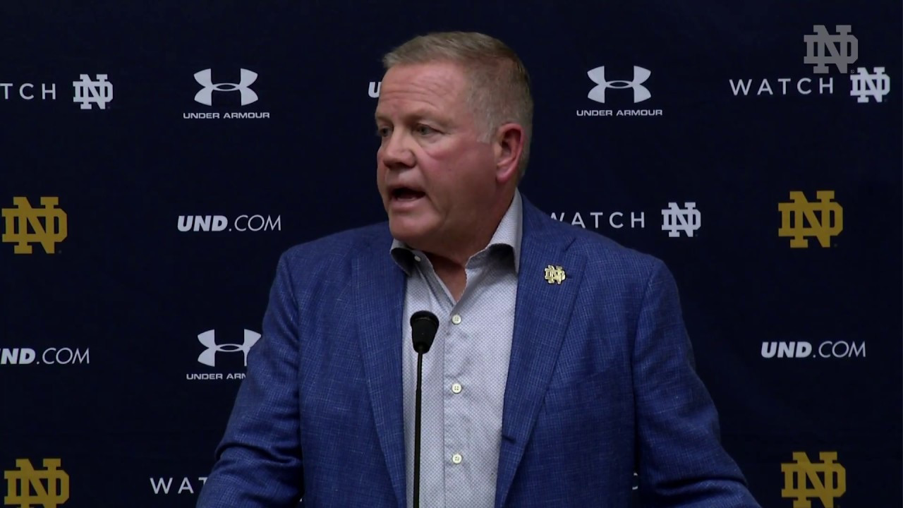 Brian Kelly Press Conference Vanderbilt