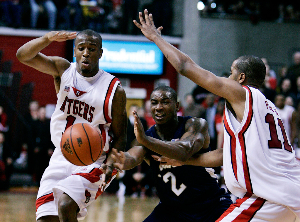 Men's Basketball vs. Rutgers, 02/17/2008 (AP)