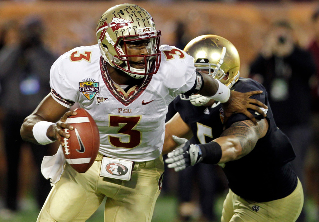 Irish Falter Down the Stretch, Lose to No. 25 FSU 18-14 (AP)