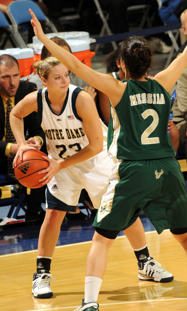 Irish Rolls Past South Florida, 92-49
