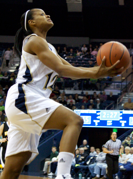 Junior guard Fraderica Miller