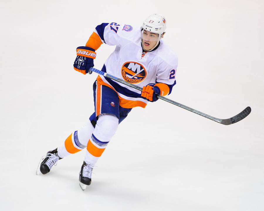 Anders Lee scored 25 goals this year as a rookie.