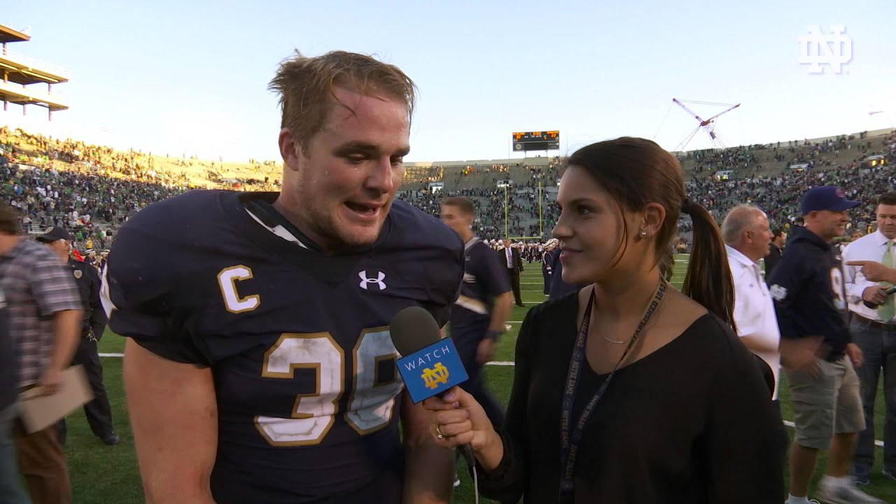 FB: Post Game On Field With Joe Schmidt