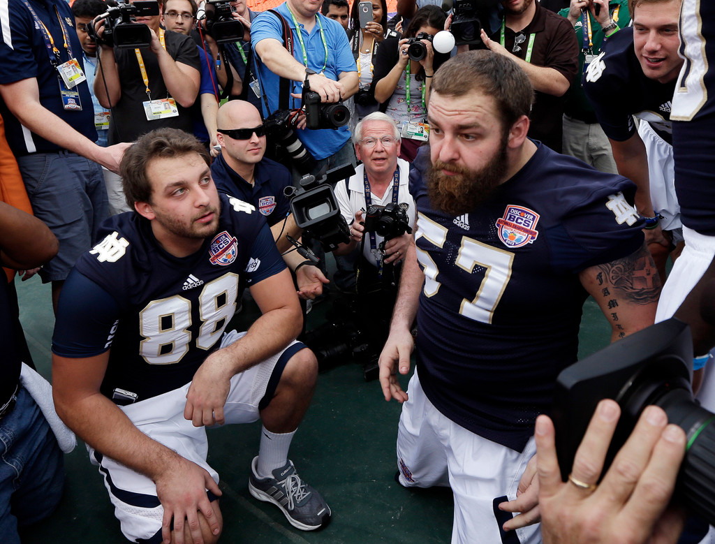 Irish in Miami - Media Day (AP)