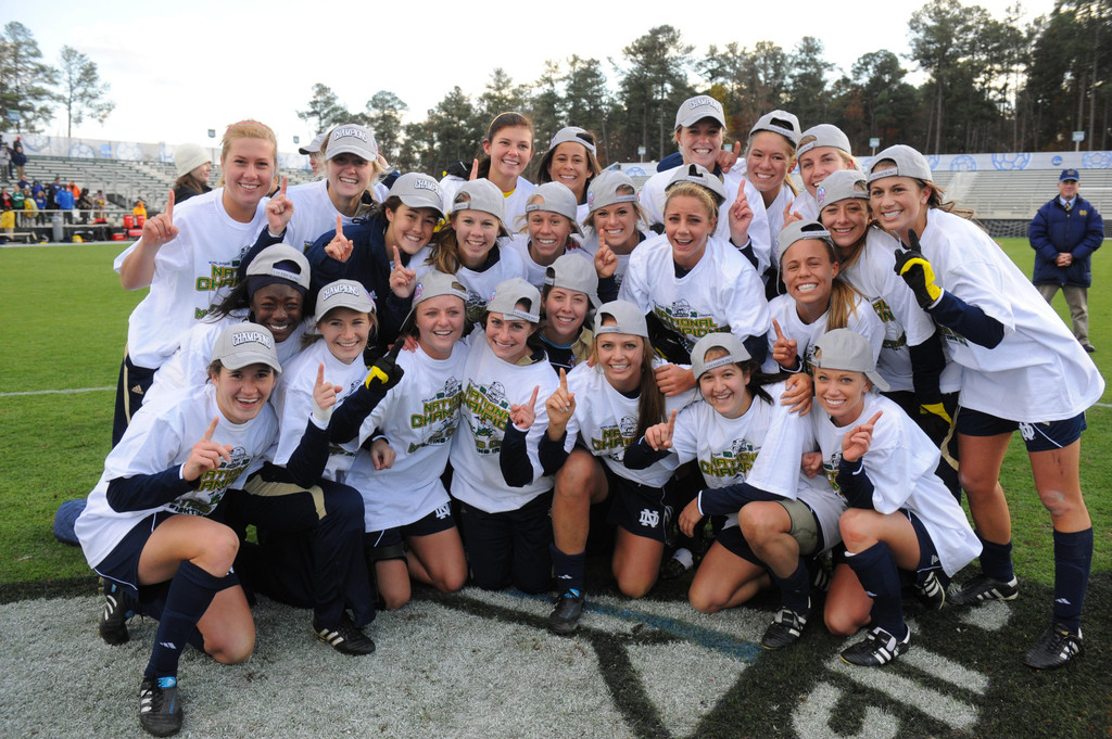 A Championship Season in Photos: 2010 Notre Dame Women's Soccer