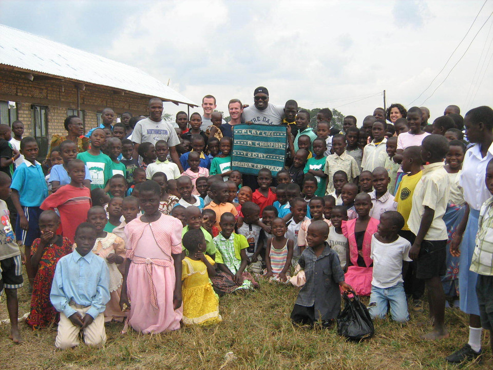Monogram Winners Teach Ugandan Children To "Play Like A Champion Today"