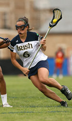 Junior attack standout Heather Ferguson and her teammates open the 2007 season at James Madison on February 18.