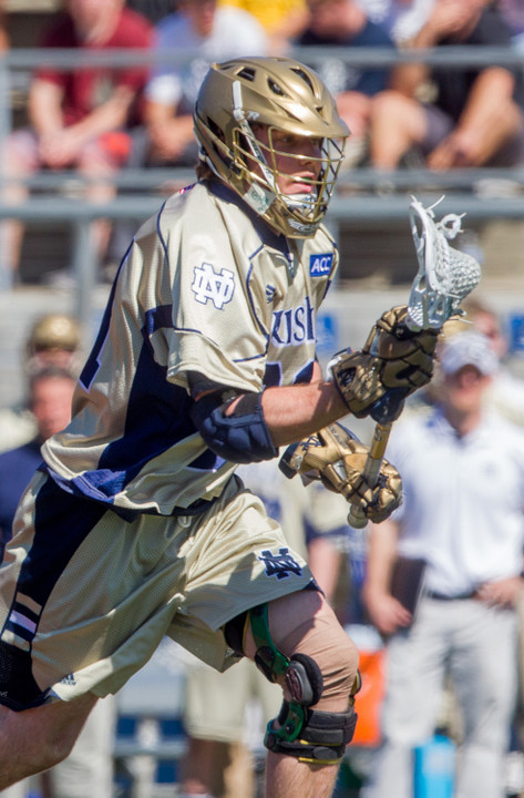 Liam O'Connor went 19-for-24 in faceoff attempts Sunday against Virginia.