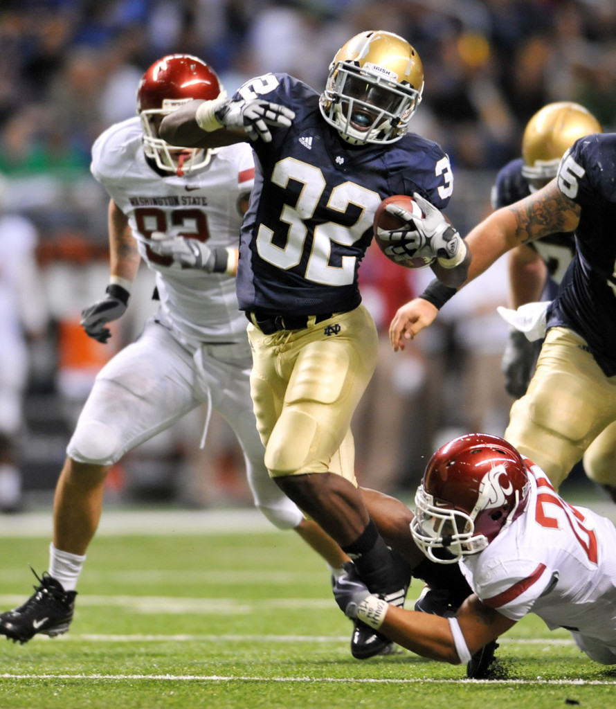 Irish Trounce Washington State, 40-14 (AP)