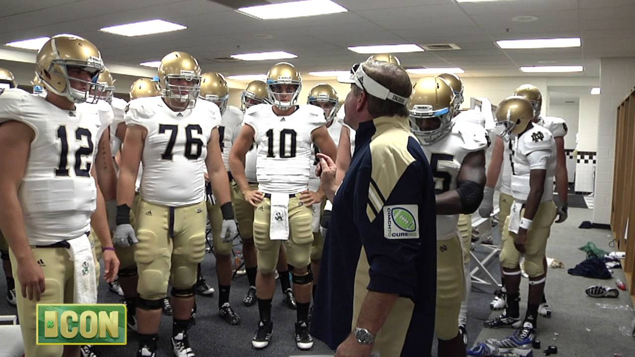 Coach Kelly - Halftime of Pitt Game - from ICon 10
