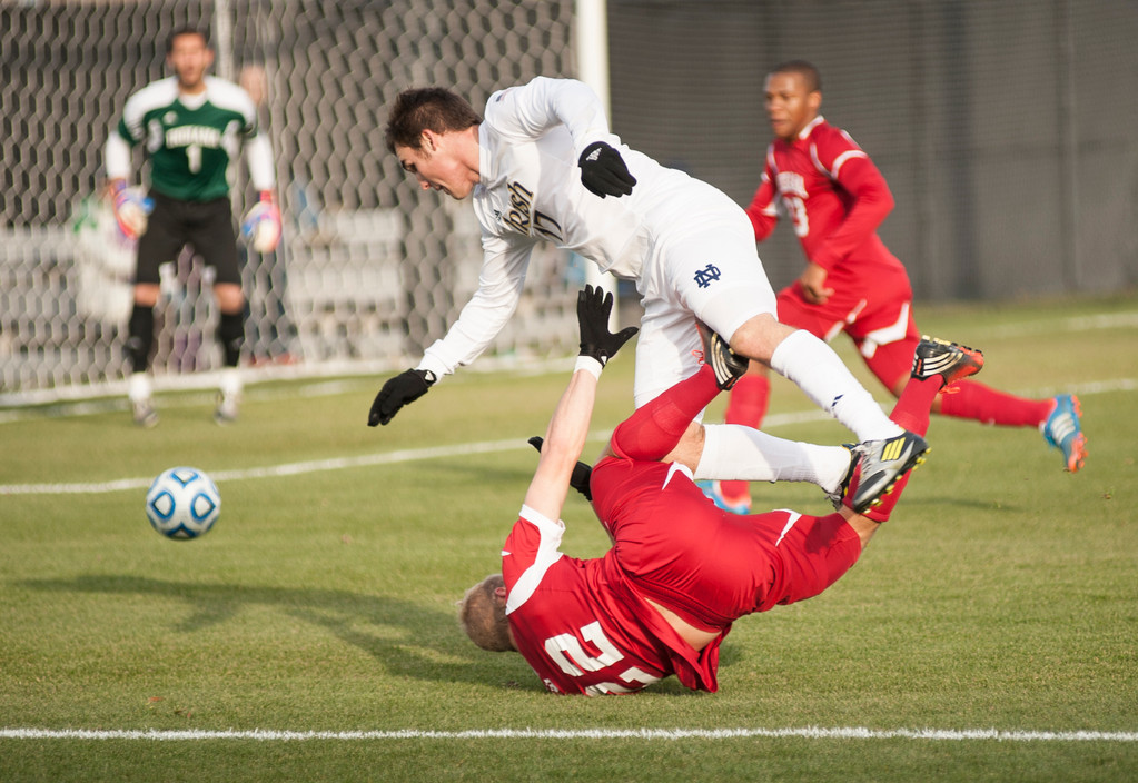 NCAA Men's Soccer Championship Notre Dame vs indiana