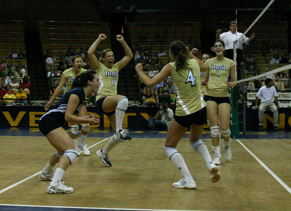 Women's Volleyball against Villanova, 9/30/07