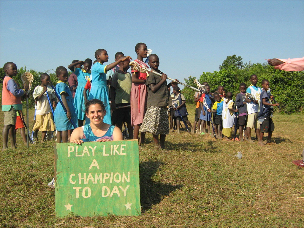 Monogram Winners Teach Ugandan Children To "Play Like A Champion Today"