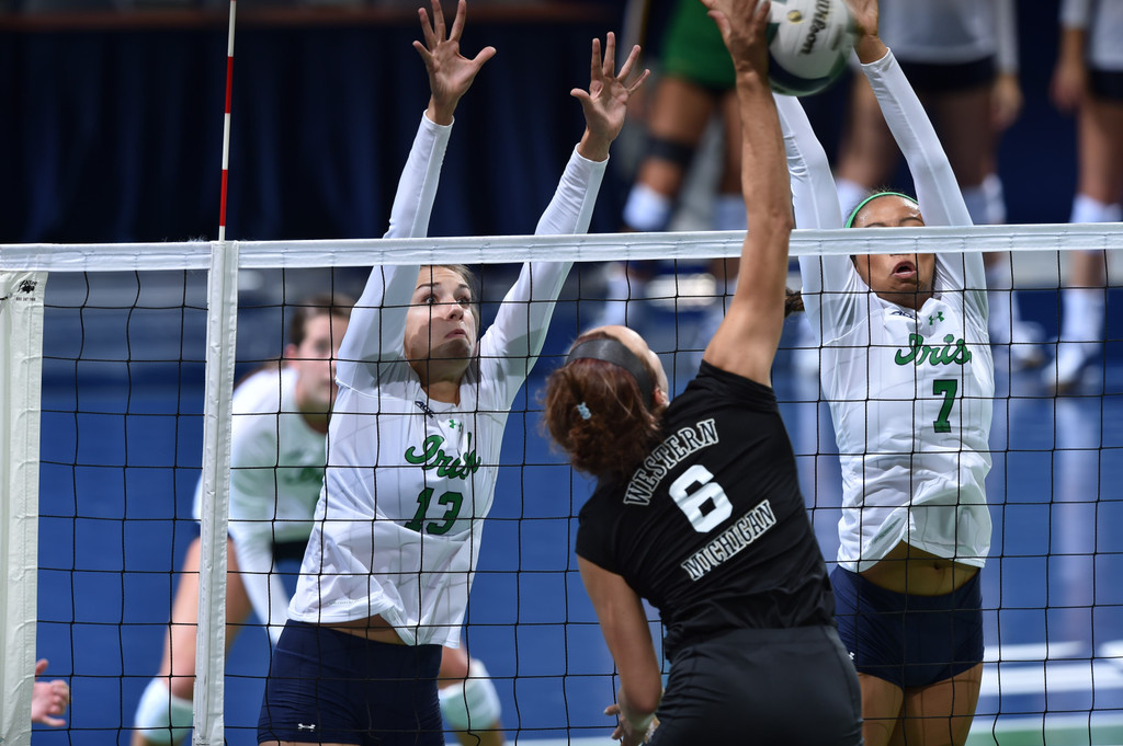 Western Michigan 3, Notre Dame 0 (Sept. 7, 2014)